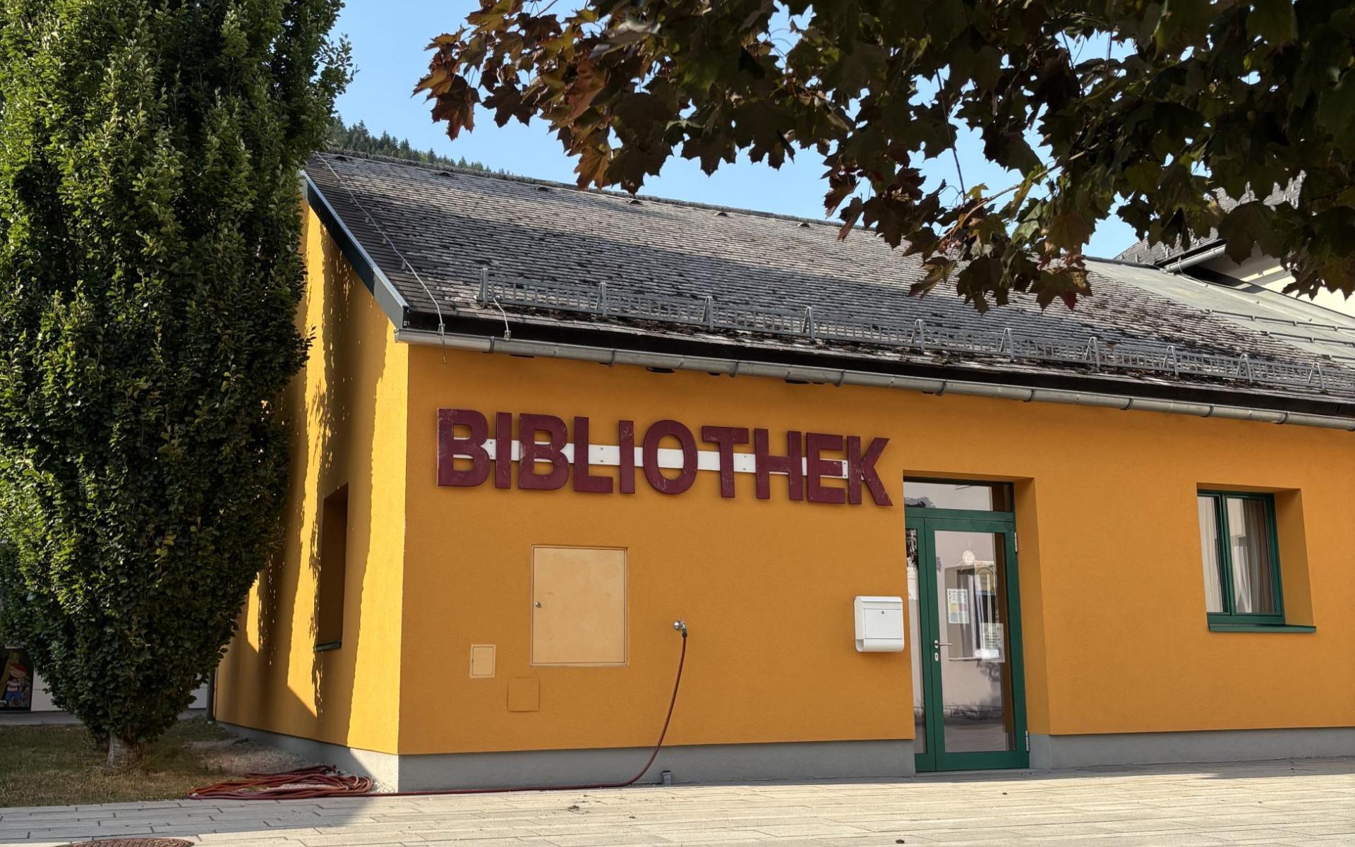 Ansicht Bibliothek Lunz außen